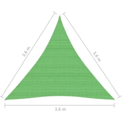 Aurinkopurje 160 g/m² 3x3x3 m HDPE valkoinen