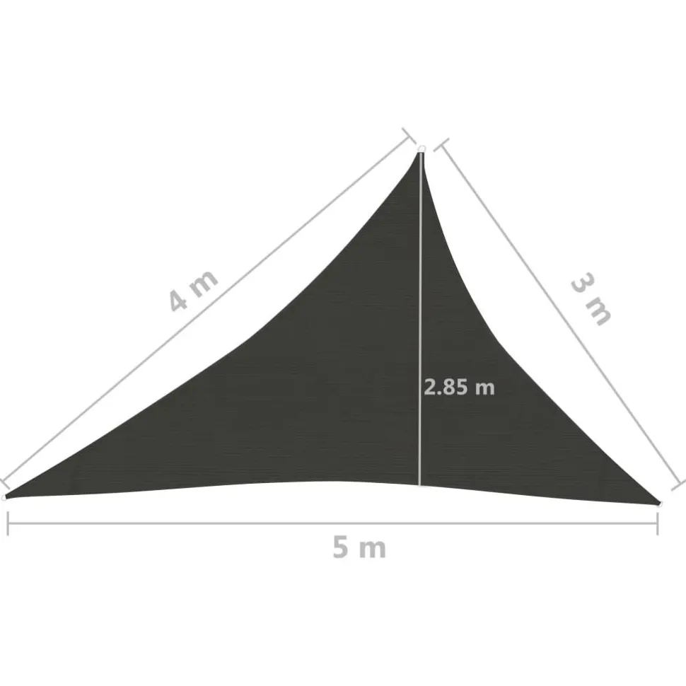 Aurinkopurje 160 g/m² 3x3x3 m HDPE valkoinen