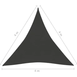 Aurinkopurje 160 g/m² 3x3x3 m HDPE valkoinen