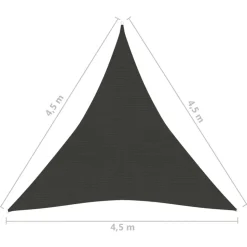 Aurinkopurje 160 g/m² 3x3x3 m HDPE valkoinen
