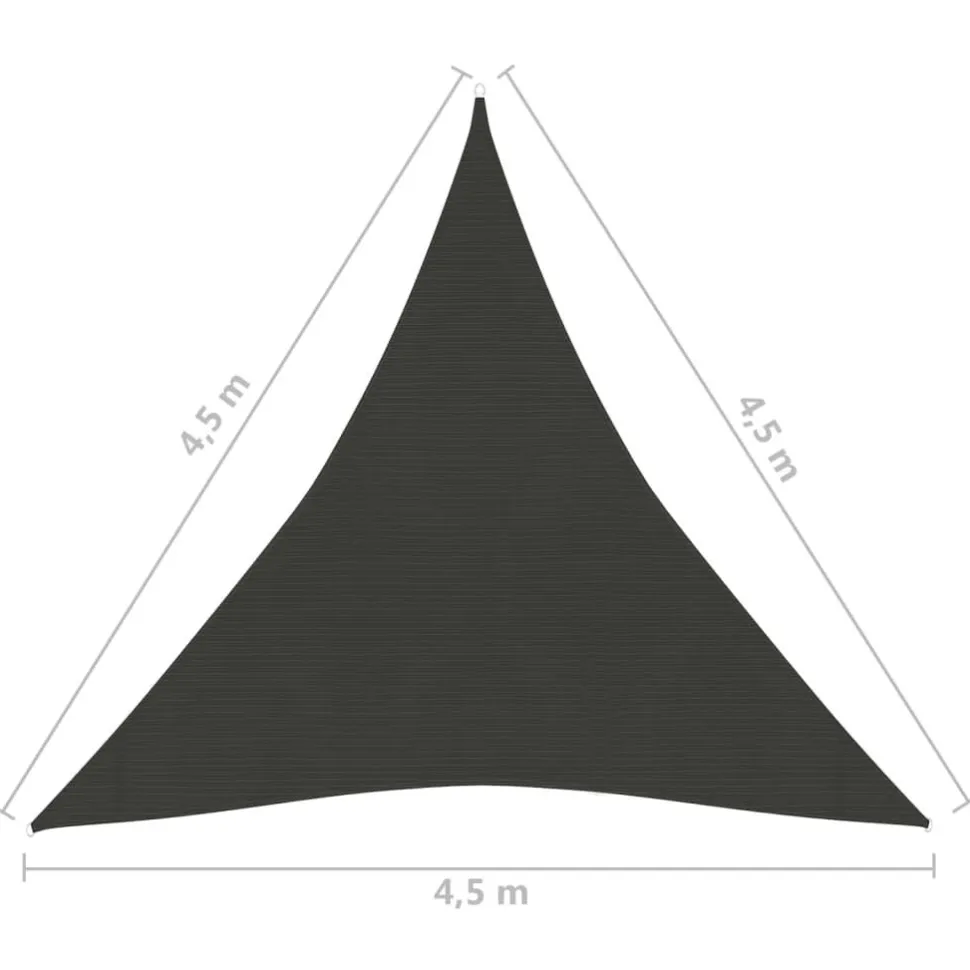 Aurinkopurje 160 g/m² 3x3x3 m HDPE valkoinen