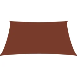 Aurinkopurje Oxford kangas suorakaide 2x3 m terrakotta