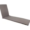 Aurinkotuolin pehmuste Home4You SIMPLE 55x195xK3 cm, ruskea
