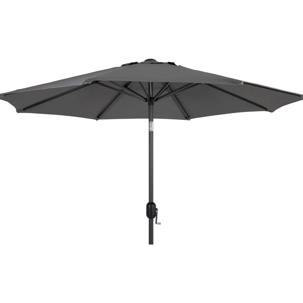 Aurinkovarjo Cambre Ø250cm tumman harmaa