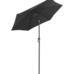 Aurinkovarjo antrasiitti 200x211 cm alumiini