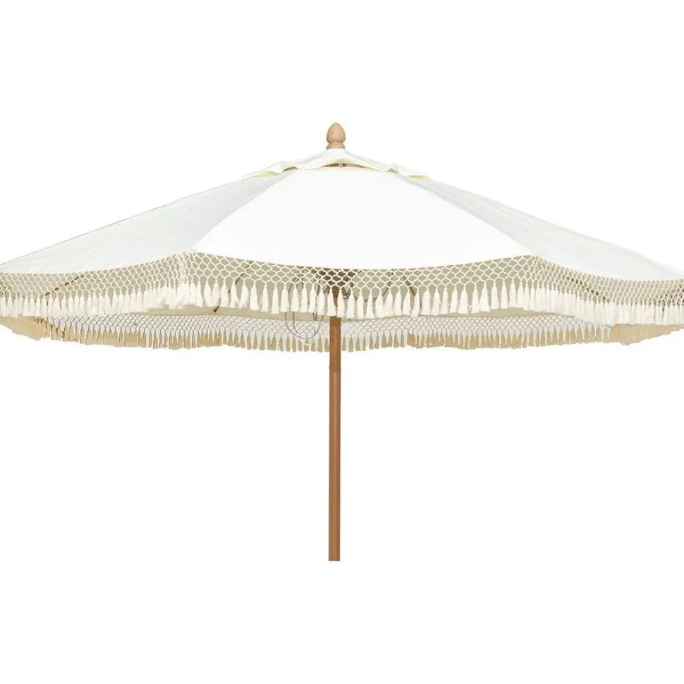 Aurinkovarjo hapsuilla Hillerstorp, Ø300cm, beige