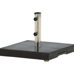Aurinkovarjon jalka Venture Home Stathera, neliskulmainen, 40kg, musta graniitti