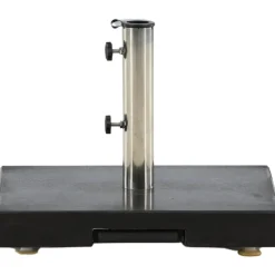 Aurinkovarjon jalka Venture Home Stathera, neliskulmainen, 40kg, musta graniitti
