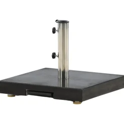 Aurinkovarjon jalka Venture Home Stathera, neliskulmainen, 40kg, musta graniitti