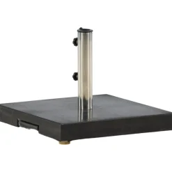 Aurinkovarjon jalka Venture Home Stathera, neliskulmainen, 40kg, musta graniitti