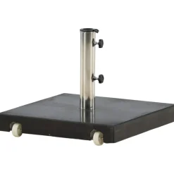 Aurinkovarjon jalka Venture Home Stathera, neliskulmainen, 40kg, musta graniitti