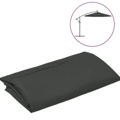 Aurinkovarjon vaihtokangas, halkaisija 300/350 cm, eri värejä ja kokoja (09960)