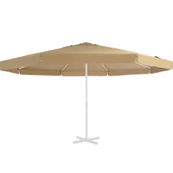 Aurinkovarjon vaihtokangas musta 500 cm (12544)