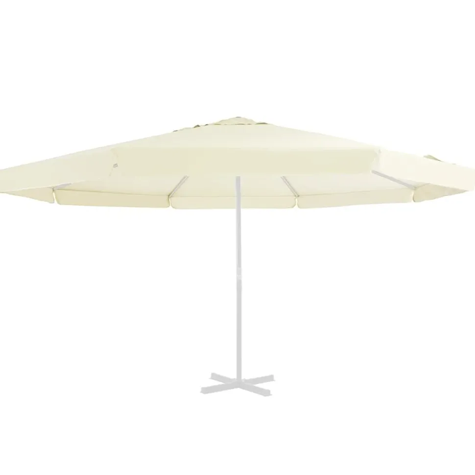 Aurinkovarjon vaihtokangas musta 500 cm (12544)