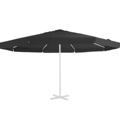Aurinkovarjon vaihtokangas musta 500 cm (12544)