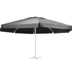 Aurinkovarjon vaihtokangas musta 500 cm (12544)