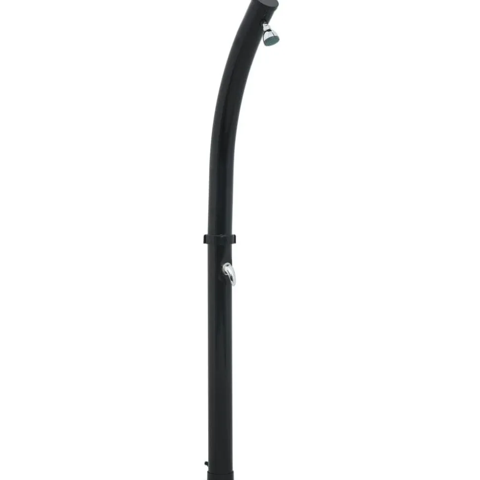 Aurinkovoimasuihku 214 cm 20 l musta