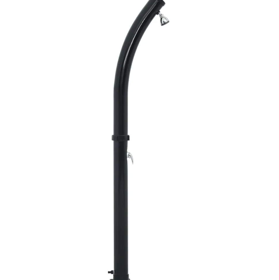 Aurinkovoimasuihku 214 cm 20 l musta