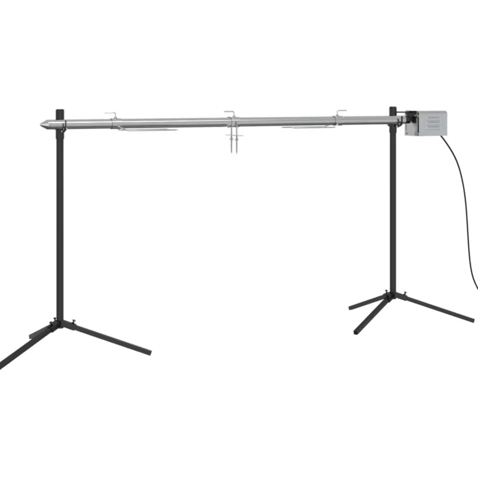Automaattinen grillivarras ruostumaton teräs 150x46,5x82,5 cm