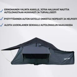 Auton kattoteltta Trekker Cabin L, eri värejä
