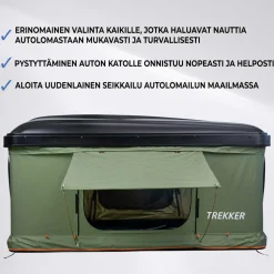 Auton kattoteltta Trekker Hut M, eri värejä