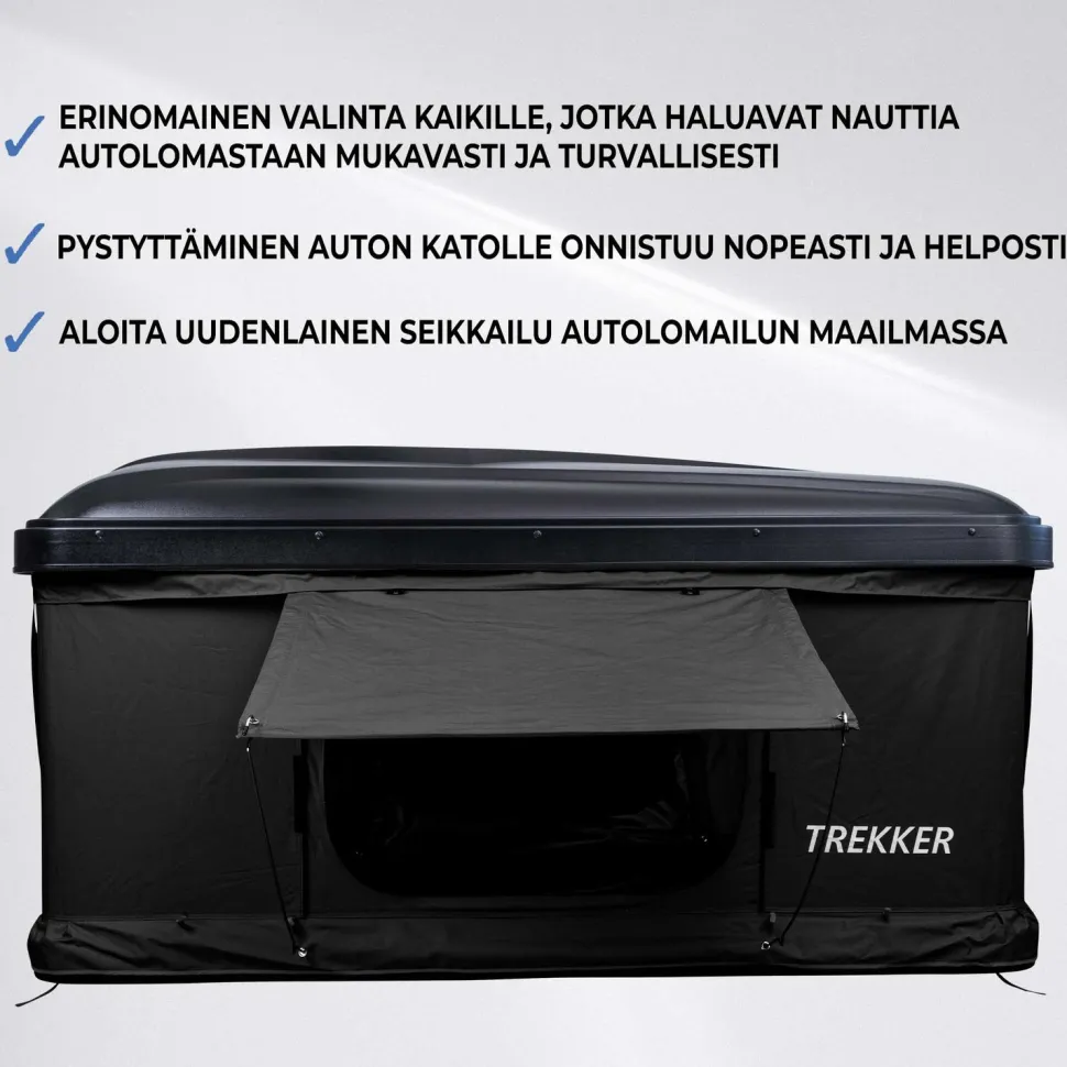 Auton kattoteltta Trekker Hut M, eri värejä