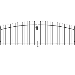 Autoportti keihäskärjillä 400x175cm