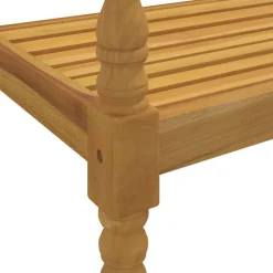 Batavia-penkki 150 cm, tiikkiä