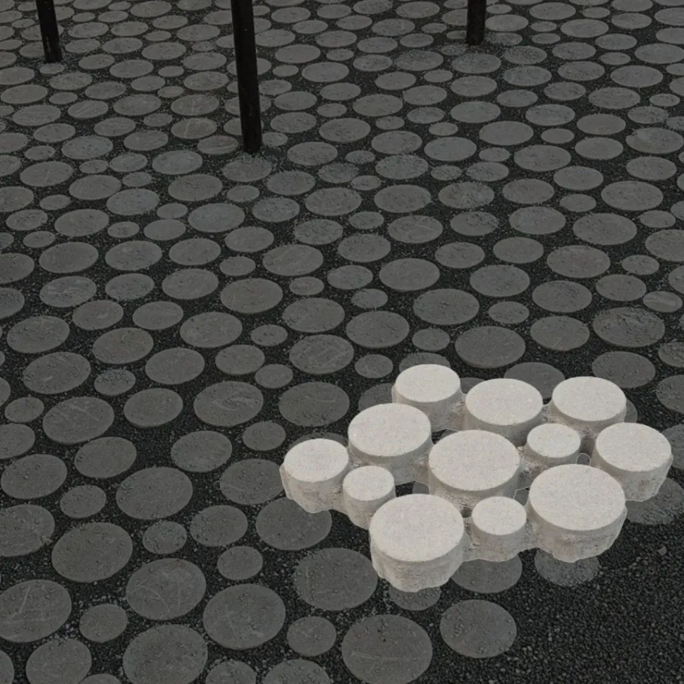 Betonilaatta/hulevesilaatta Rudus Lumo-Gaala, 560x430x80mm