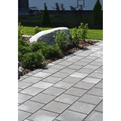 Betonilaatta Lakka BL-305, 50x300x300mm, hiilenmusta