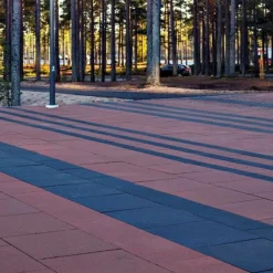 Betonilaatta Rudus 698x348x80 mm sileä harmaa