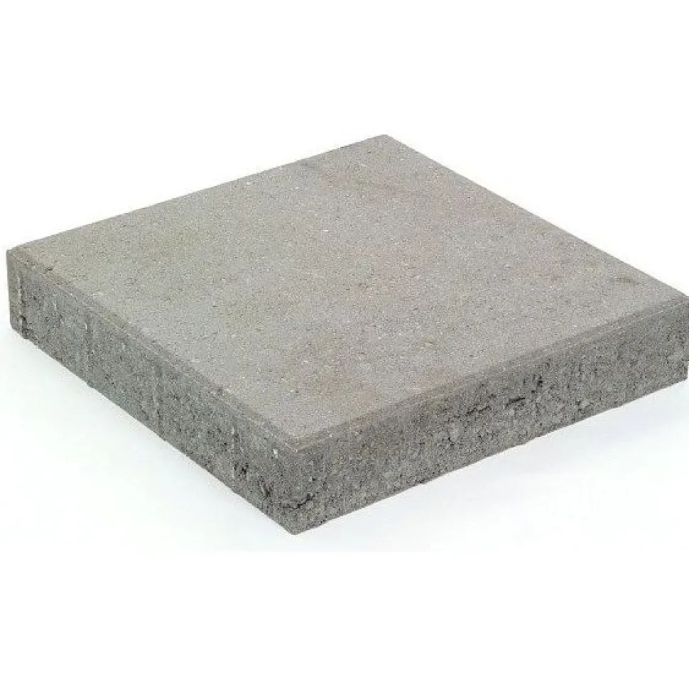 Betonilaatta Rudus 418x418x80 mm sileä harmaa
