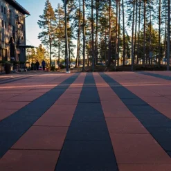 Betonilaatta Rudus 698x465x80 mm sileä musta