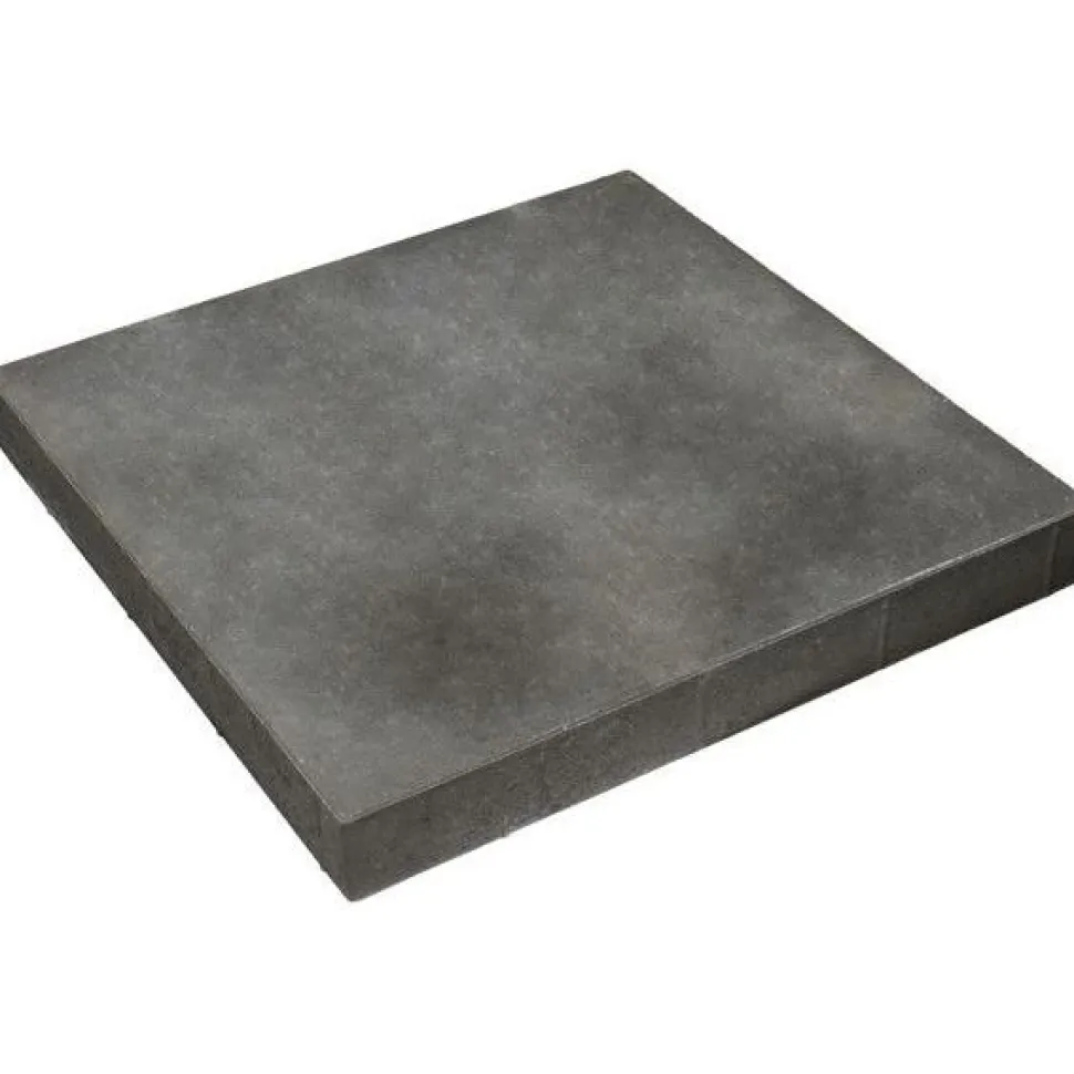 Betonilaatta Rudus 698x698x80 mm sileä musta