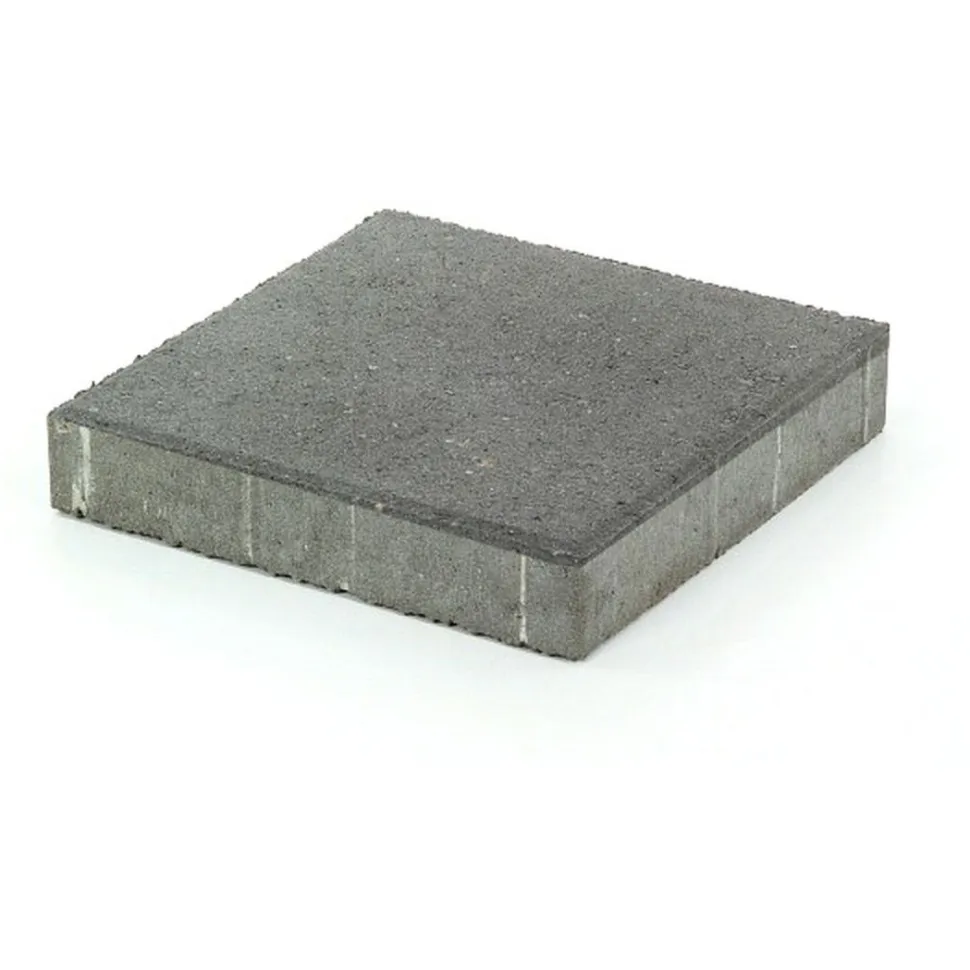 Betonilaatta Rudus 298x298x50 mm sileä musta