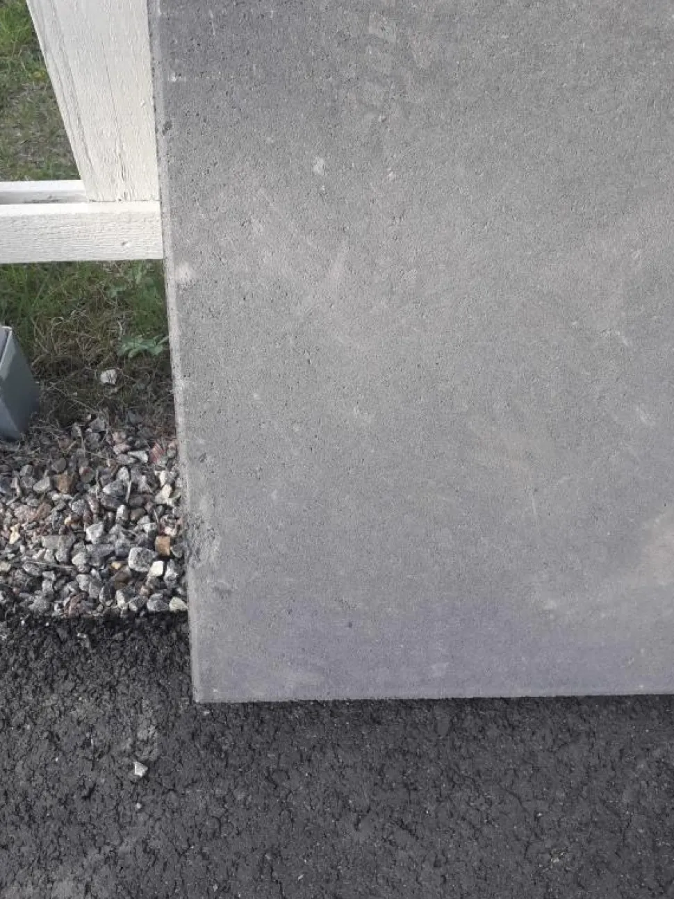Betonilaatta Rudus 498x498x50 mm sileä musta