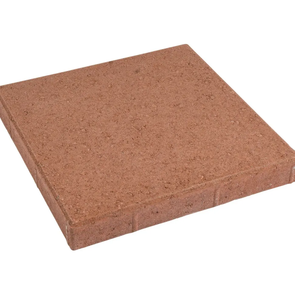 Betonilaatta 300x300x50 mm sileä punainen