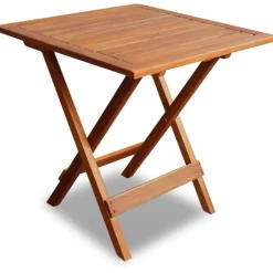 Bistropöytä 46x46x47 cm täysi akaasiapuu