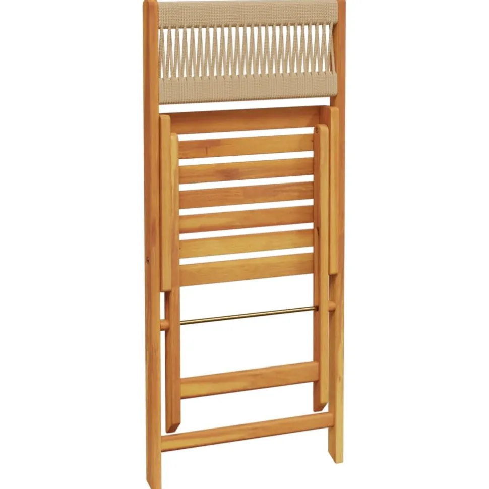 Bistrosarja 3-osainen musta polypropeeni ja täysi akasiapuu (81745)