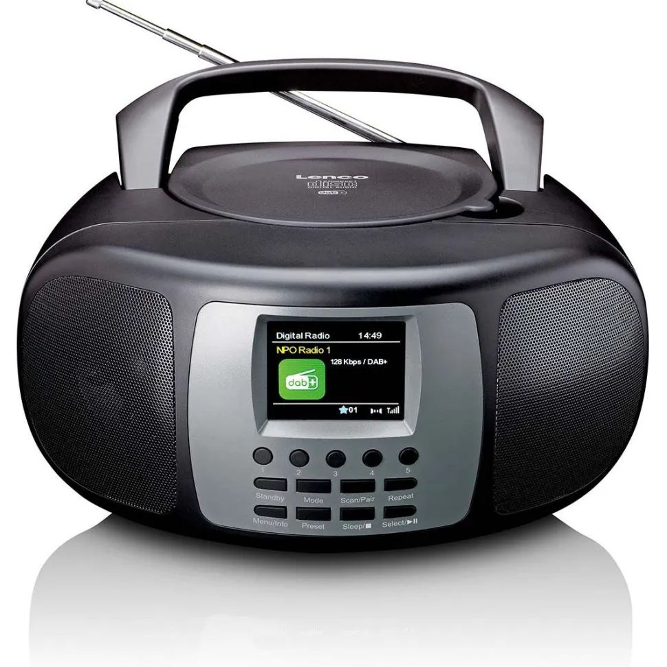CD-soitin Lenco, DAB+/FM-radiolla, bluetoothilla