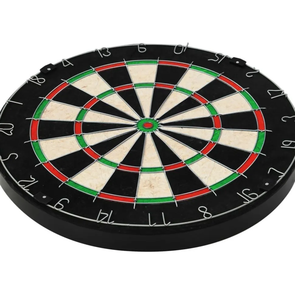 Darts-taulu ja 6 tikkaa, sisal