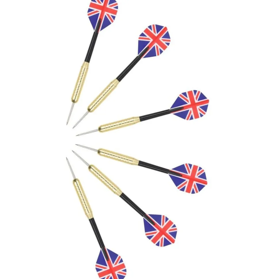 Darts-taulu ja 6 tikkaa, sisal