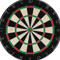 Darts-taulu kaapilla ja 6 tikkaa, sisal