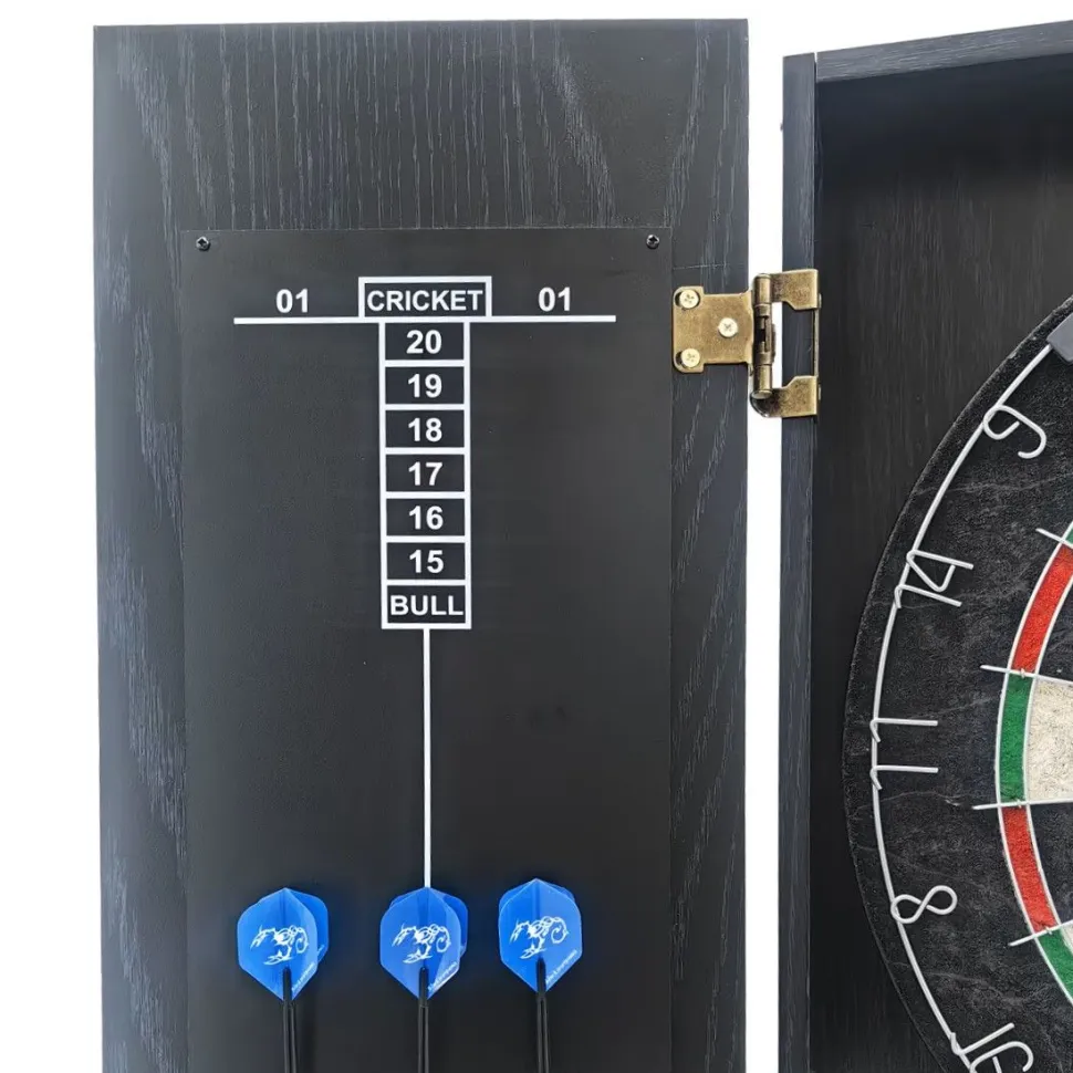Darts-taulu kaapilla, React