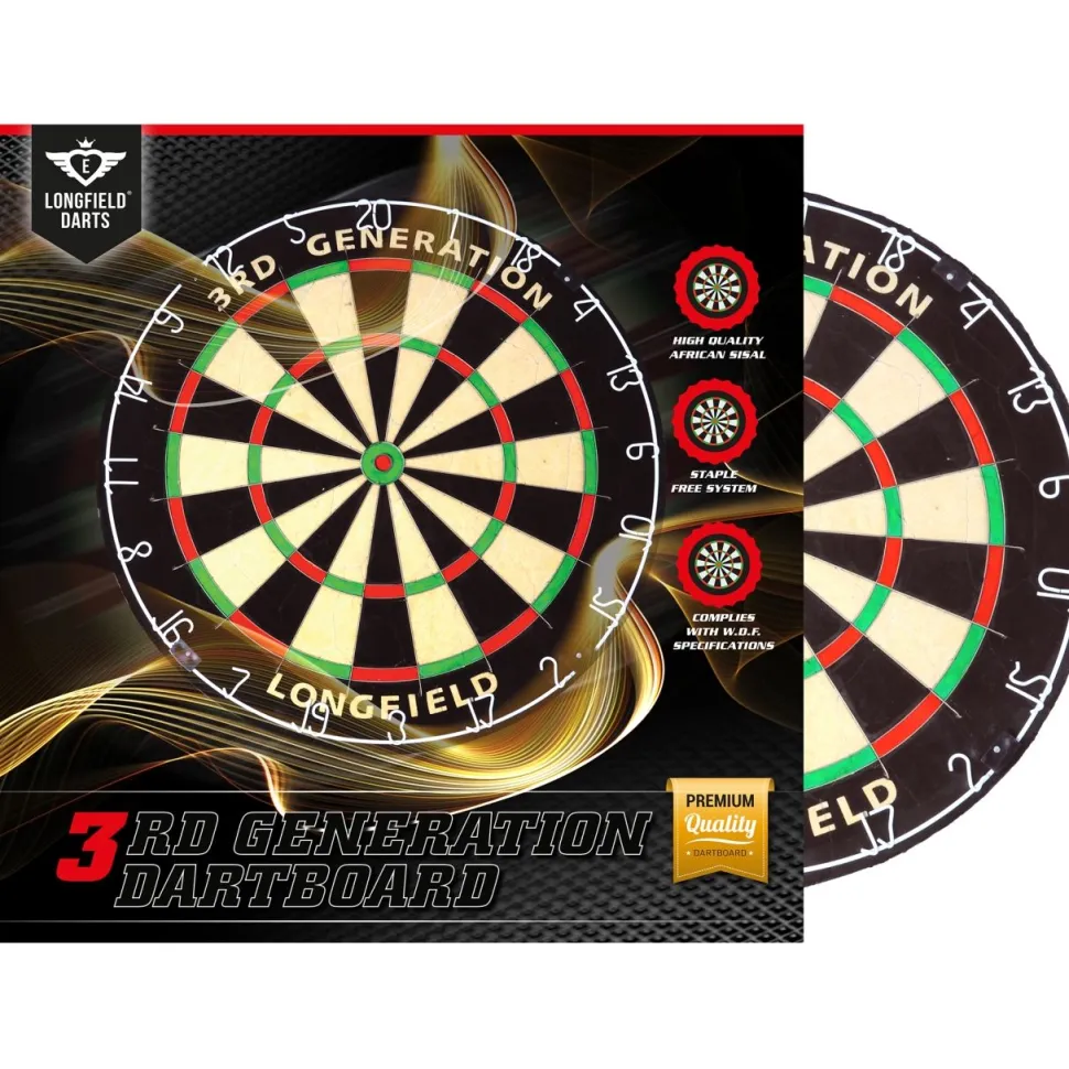 Darts-taulu Longfield 3rd Generation, 46cm