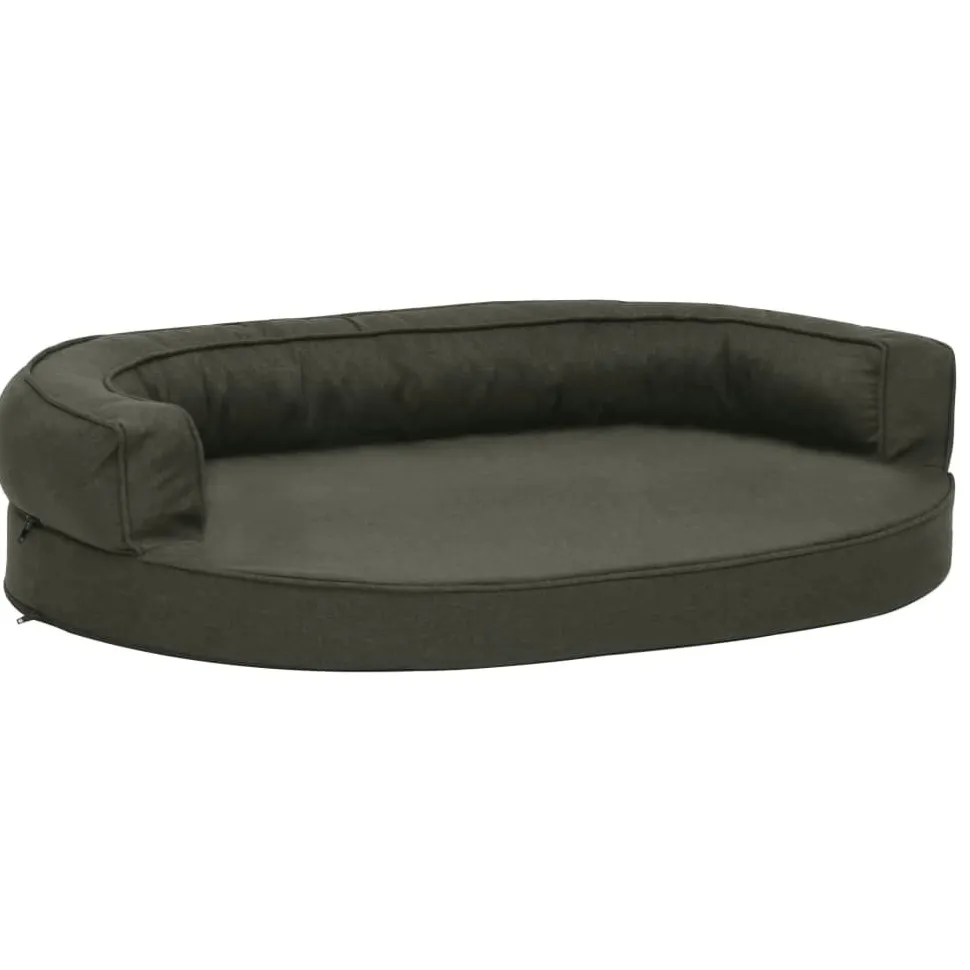 Ergonominen koiranpeti 60x42 cm ruskea