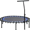 Fitness trampoliini kahvalla 122cm