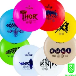 8 frisbeegolfkiekon setti Viking Discs Ground Set
