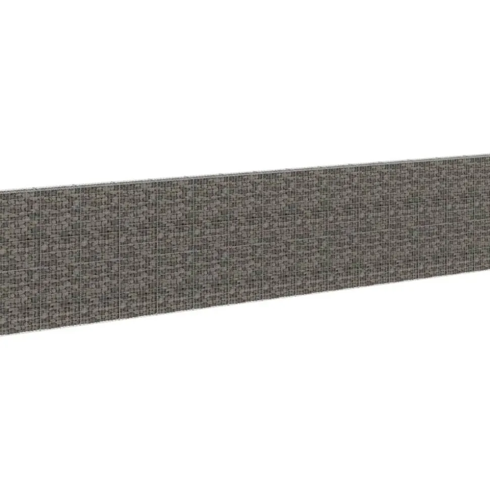 Gabion-kivikori kansilla galvanoitu teräs 900x30x200 cm