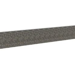 Gabion-kivikori kansilla galvanoitu teräs 900x30x150 cm